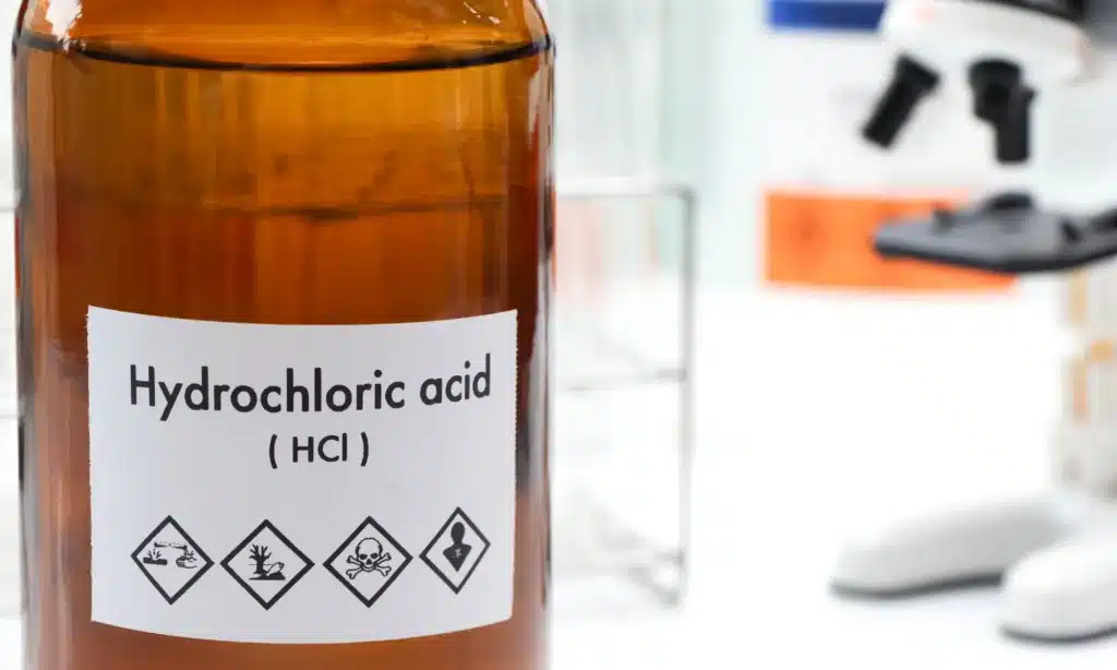 acide chlorhydrique pour déboucher les canalisations