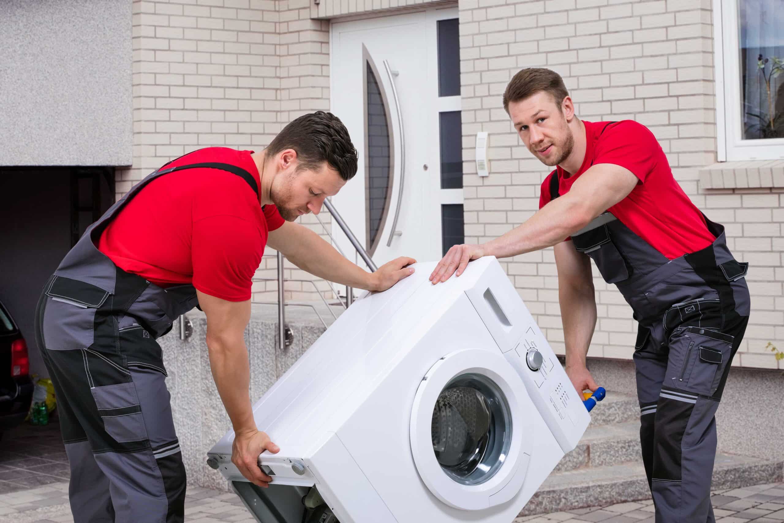 peut on coucher une machine à laver