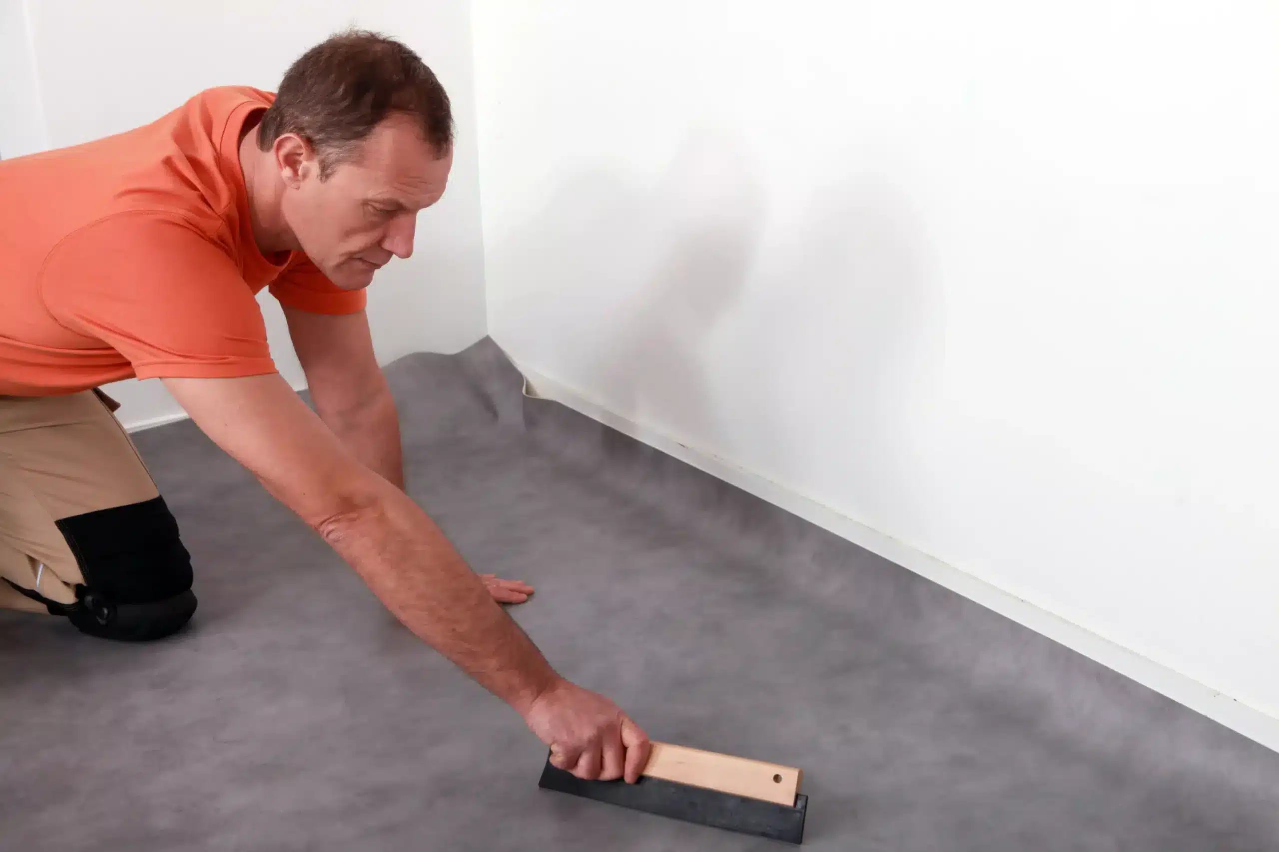 comment réparer un lino enfoncé