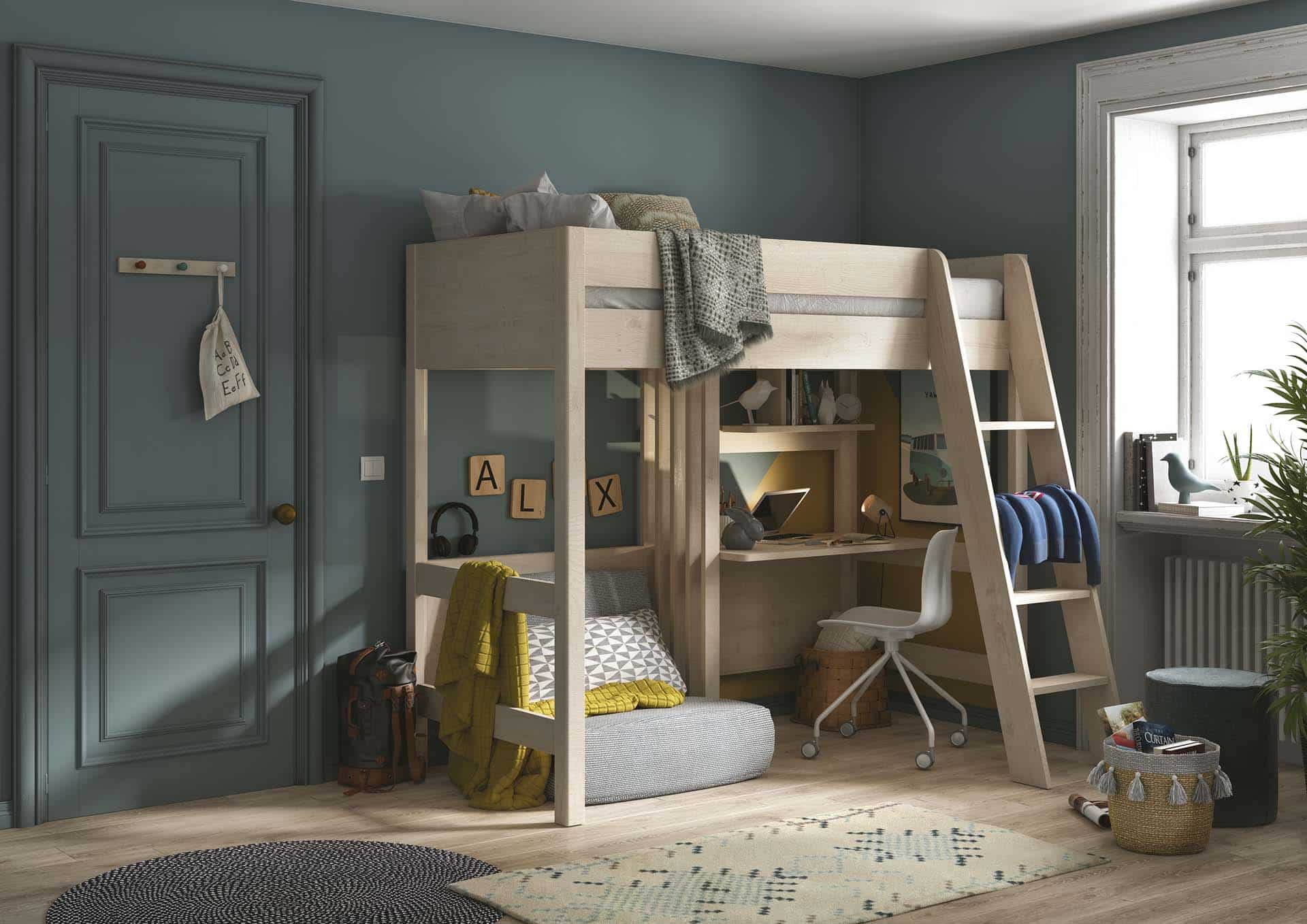 pourquoi choisir un lit mezzanine en bois